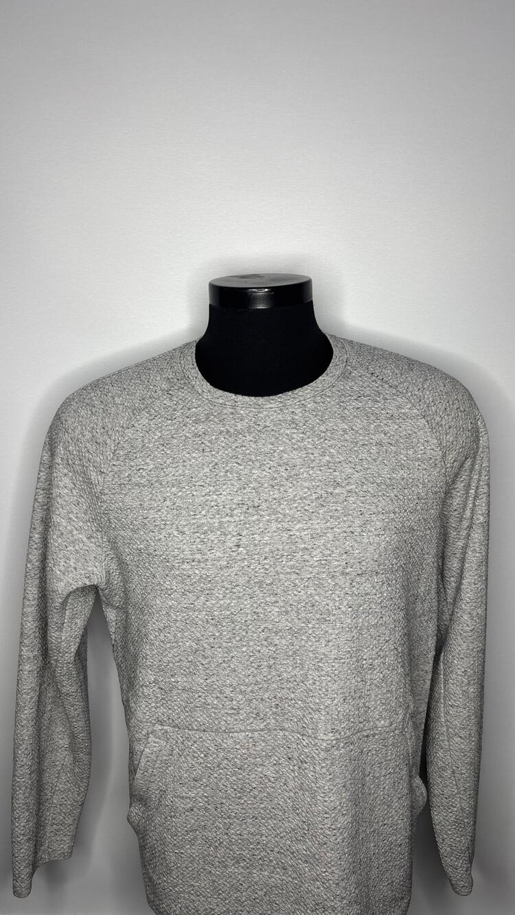 Lululemon Performance At-Eese Crewneck Pullover Sweatshirt Pockets Mens Medium